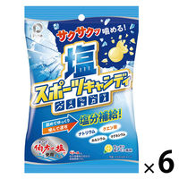 暑さ対策 塩分チャージ 塩スポーツキャンディ 70g 1セット（1個×6）