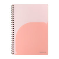 日本ノート ノート リングノート パペルール A5 7mm罫 50枚 ピンク PT112P 1冊