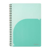 日本ノート ノート リングノート パペルール A5 7mm罫 50枚 ミントグリーン PT112MG 1冊