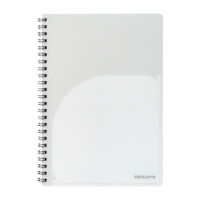 日本ノート ノート リングノート パペルール A5 7mm罫 50枚 ホワイト PT112W 1冊