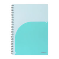 日本ノート ノート リングノート パペルール セミB5 7mm罫 50枚 ライトブルー PT114LB 1冊