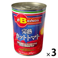 IMCA ラベリンダ トマト缶 カット 400g 1セット（1個×3）ACトレーディング