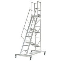 ピカコーポレイション アルミ製移動式作業台 DWS-D360BTF 1式（直送品）