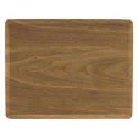 アサヒ興洋 トレー 木製トレー ノンスリップ M 36×28cm ブラウン 473720 1個（直送品）