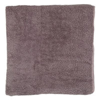 日繊商工 タオル 洗濯脱水するだけですぐ乾くタオル2 バスタオル 60×120cm ダークブラウン 473782 1個（直送品）