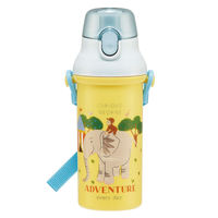 スケーター 水筒 480ml 抗菌直飲プラボトル おさるのジョージZOO 471850 1個（直送品）