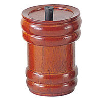 ヤマコー 七味入れ 樽型 茶 大 472279 1個（直送品）