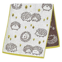 日繊商工 タオル ナチューラファブリカ ハリズ フェイスタオル 34×80cm イエロー 473828 1個（直送品）