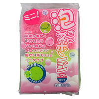 アイセン キッチンスポンジ 泡立つスポンジ ミニ ソフトタイプ 2個組 抗菌 476910 1個（直送品）