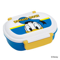 スケーター 弁当箱 360ml 1段 抗菌ふわっとタイトランチ ドナルドダック 474814 1個（直送品）