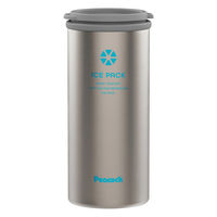 ピーコック魔法瓶 ネッククーラー アイスパック 携帯氷のう 布氷のう ステンレス 478280 1個（直送品）