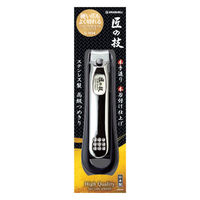 グリーンベル 爪切り ステンレス 高級 つめ切り カーブ刃 480035 1個（直送品）