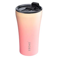 ファンプロジェクト STTOKE ストーク タンブラー Lサイズ 12oz 355ml サンセットピーチ 480626 1個（直送品）