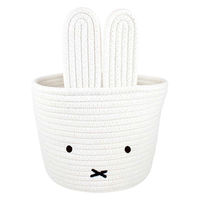 ティーズファクトリー かご ミッフィー ロープバスケット M 481238 1個（直送品）