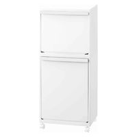 天馬 ゴミ箱 40L ホワイトラッシュ 多段 分別 481466 1個（直送品）