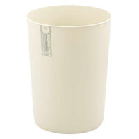 不動技研 ゴミ箱 12L クズポイ アイボリー 481626 1個（直送品）