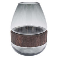ティーライフ 花瓶 ガラスベース フォグウッド ドロップ S 481882 1個（直送品）