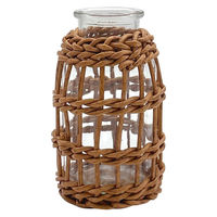 ティーライフ 花瓶 ヴァス フェイクPE 柳フラワーベース ミルク瓶型 481896 1個（直送品）