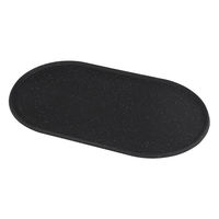 ダルトン ランチョンマット DULTON シリコンプレイスマット オーバル フードボウル ブラック 482161 1個（直送品）