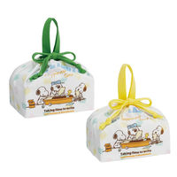 スケーター お弁当袋 ランチ巾着 2枚セット スヌーピーブラザーズ 482222 1個（直送品）