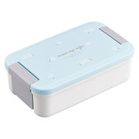 オーエスケー 弁当箱 550ml シマエナガ ランチボックス 仕切付 482244 1個（直送品）