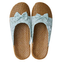 ResoTrading スリッパ リッセ ルームシューズ 約22.0~24.5cm グリーン 482397 1個（直送品）