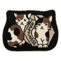 カキウチ 玄関マット 室内 マルチマット 45×60 ミケ 482433 1個（直送品）