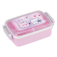 スケーター 弁当箱 450ml 1段 抗菌ふわっとタイトランチ らぶい~ず 482468 1個（直送品）