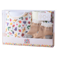 ウェーブ ギフトBOX はらぺこあおむし スタイ ハンカチ ソックス フルーツ サファリ 482567 1個（直送品）