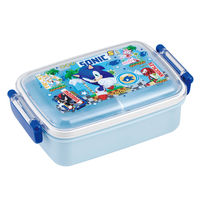 スケーター 弁当箱 450ml 1段 抗菌ふわっとタイトランチ ソニック 482469 1個（直送品）