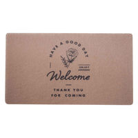 ティーライフ 玄関マット 45×75 もちもち玄関マット 屋外 ウェルカムフラワー 482545 1個（直送品）