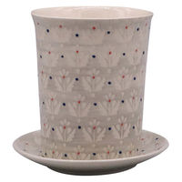 デルキ 植木鉢 ポーリッシュポット A グレー 482640 1個（直送品）