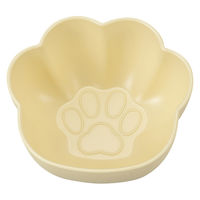カノー catte にくきゅう 抗菌ボウル 日本製 子ども食器 BPAフリー イエロー 482672 1個（直送品）