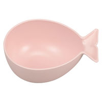 カノー catte さかな 抗菌ボウル 日本製 子ども食器 BPAフリー ピンク 482674 1個（直送品）