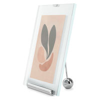 アントレックス Umbra フルート フォトフレーム ガラス スチール 20×23cm シルバー 482871 1個（直送品）