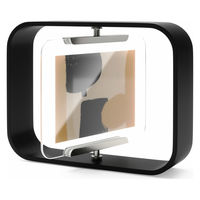 アントレックス Umbra フォトフレーム ベルウッドデスクフレーム 16×22cm 木製 ガラス ブラック 482878 1個（直送品）