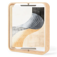 アントレックス Umbra フォトフレーム ベルウッドデスクフレーム 26×31cm 木製 ガラス ナチュラル 482882 1個（直送品）