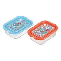 スケーター 弁当箱 500ml 抗菌シールボックスM 2個セット HGパーティー 482972 1個（直送品）