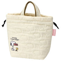 スケーター 弁当袋 スヌーピー キルト生地保冷ランチ巾着 SNOOPY 482978 1個（直送品）