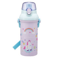 スケーター 水筒 480ml 抗菌直飲プラボトル リトルユニコーン 482952 1個（直送品）