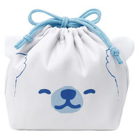 東洋ケース 弁当袋 ぎゅっとランチきんちゃく 保冷 シロクマ 482962 1個（直送品）