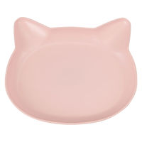 カノー 抗菌ランチプレート catte ねこ 日本製 電子レンジ対応 食洗機対応 BPAフリー ピンク 483005 1個（直送品）