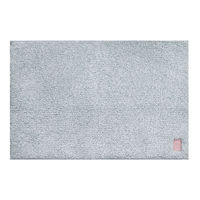 オカトー バスマット 大判 ひとひらのバスマット 60×90cm 雫 483086 1個（直送品）