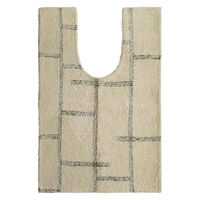 オカトー 耳長超ロングトイレマット kieto 105×70cm アイボリー 483297 1個（直送品）