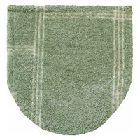 オカトー トイレ蓋カバー kieto 兼用フタカバー グリーン 483300 1個（直送品）