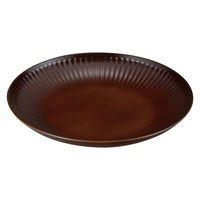 カノー プレート cerala 丸 S ブラウン 485105 1個（直送品）