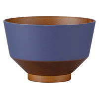 カノー 汁椀 和の色 抗菌 瑠璃色 484930 1個（直送品）