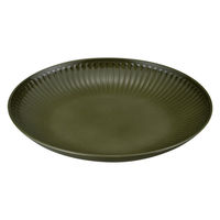 カノー プレート cerala 丸 S マットグリーン 485106 1個（直送品）