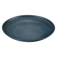 カノー プレート cerala 丸 S ネイビー 485107 1個（直送品）