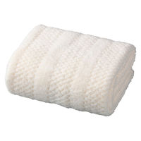 シービージャパン フェイスタオル カラリトリコ アイボリー 489317 1個（直送品）